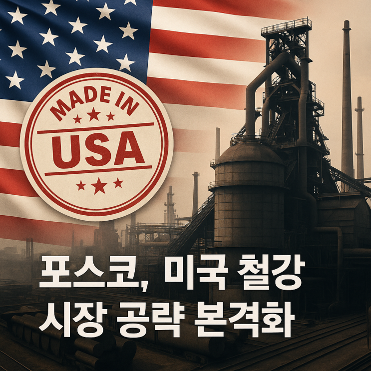  포스코, 미국 철강 시장 공략 본격화…현지 공급망 확대 ‘전환점’