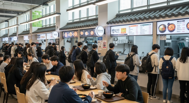  대학교 푸드코트 창업, 무권리 소자본으로 시작할수 있다고?