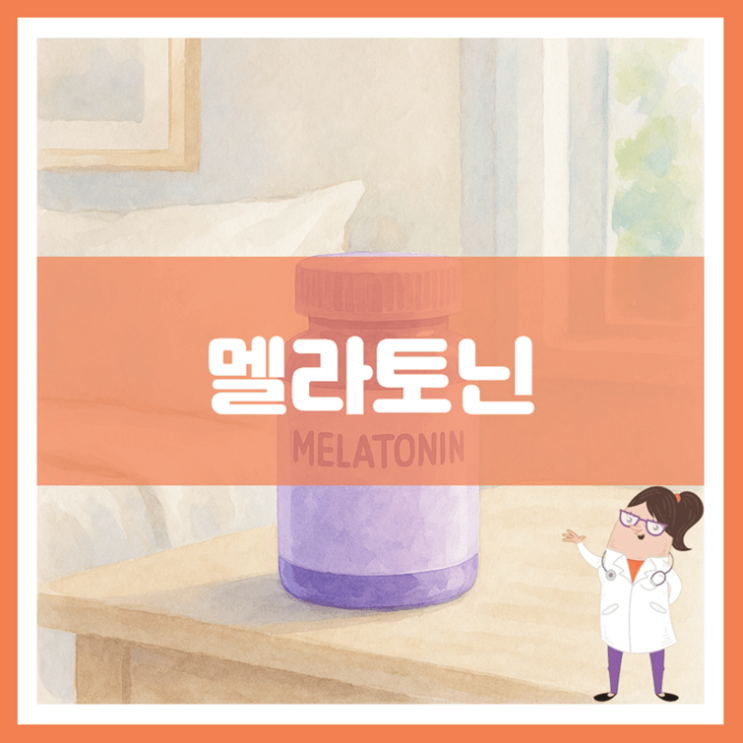  멜라토닌 효능 섭취방법 부작용