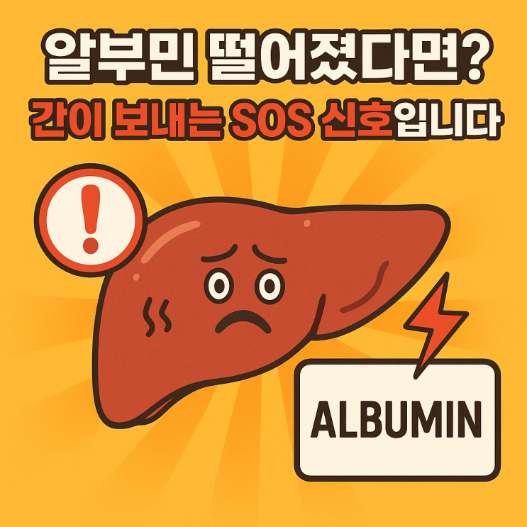  간 기능과 알부민의 관계｜왜 간이 나쁘면 알부민이 떨어질까?