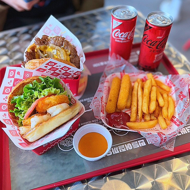 월성동 수제버거 햄버거 맛집 왓더버거 대구 월성점 후기