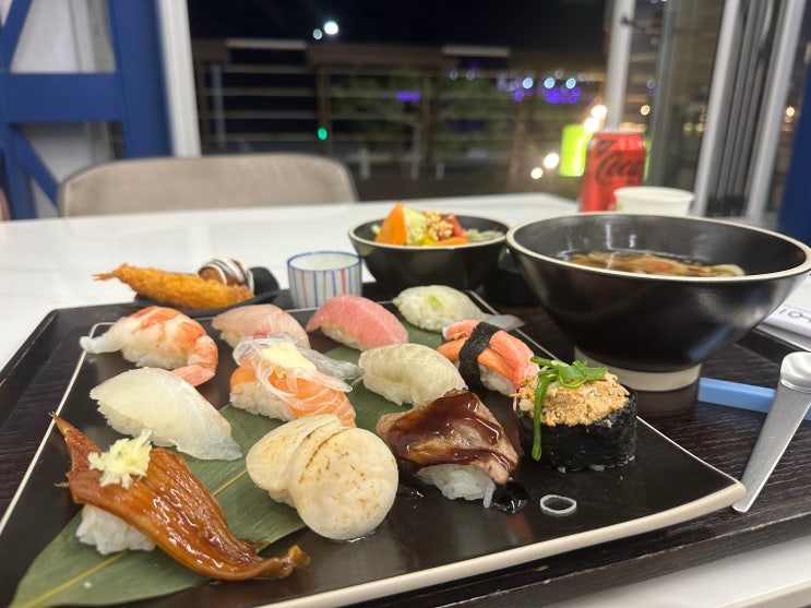  가족외식하기 좋은 포항초밥맛집 송도해수욕장 이어 초밥