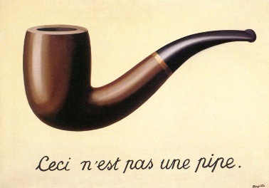  The Treachery of Images, René Magritte 1929