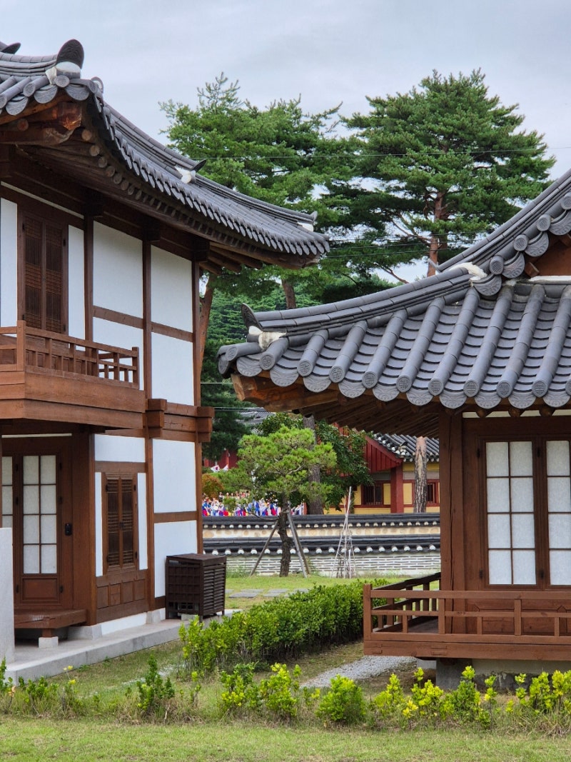 [강릉숙소추천] 전통의 멋이 가득 담긴 가성비숙소 "강릉오죽한옥마을"(사친관901호,취사장,....