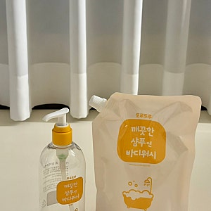 [아기바디워시]토루토루 올인원 샴푸 앤 바디워시 리뷰