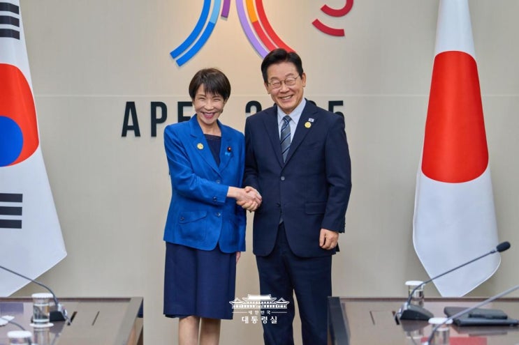 <b>이재명 대통령</b>, <b>다카이치</b> 총리와 첫 정상회담