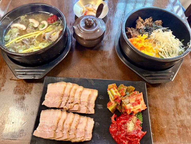  갈비탕 인사동 안국역 한옥 맛집 고씨네동해막국수 종로점
