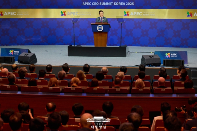 이재명 대통령, APEC CEO 써밋 특별 연사로 나서...연대 가치 강조