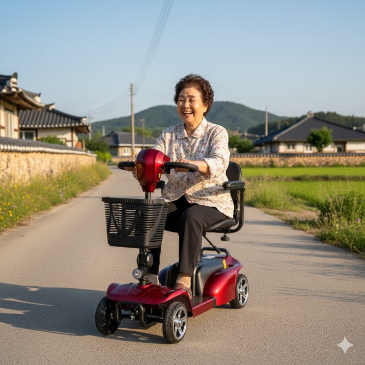  “어르신 이동 필수템! 나노휠 MB-X6 전동스쿠터 실제 사용 후기”