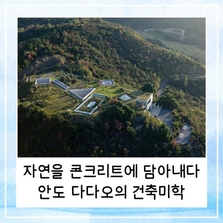  자연을 콘크리트에 담아내다 | 안도 다다오Ando Tadao의 건축미학