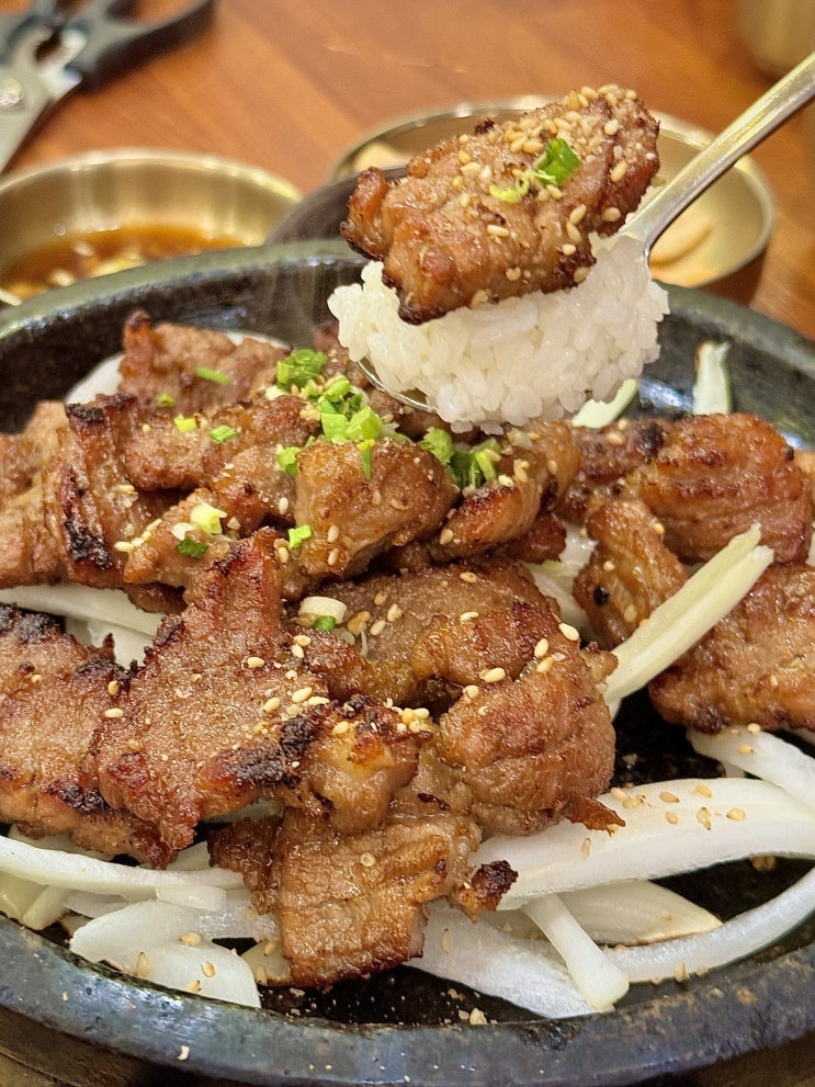  구미 돼지갈비 맛집 신메뉴 출시 갈비+냉면 가성비 점심 교동면옥 구미점
