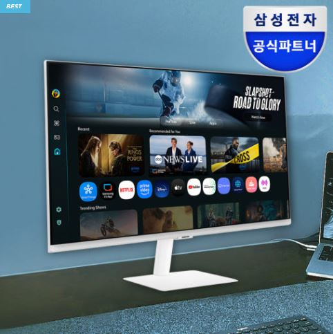  “삼성 스마트모니터 M7 LS32FM701 (32인치 UHD 4K) – 1台로 업무·여가·스마트홈 완성”