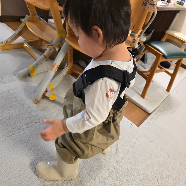  해루조이 어린이가슴장화 솔직후기 | 쌍둥이 갯벌체험옷 이걸로 (feat. 해루질장화 갯벌장화 장단점)