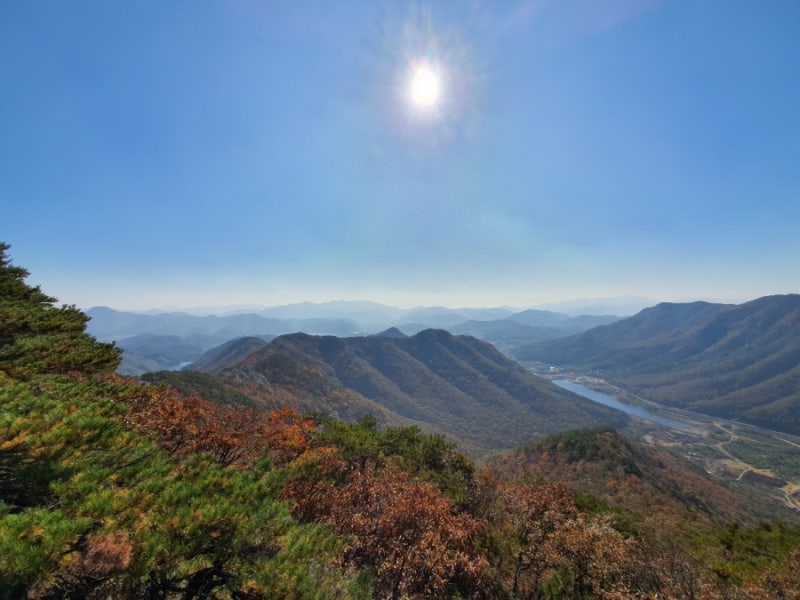 내장산 등산 최단코스 높이,대가저수지 원점회귀
