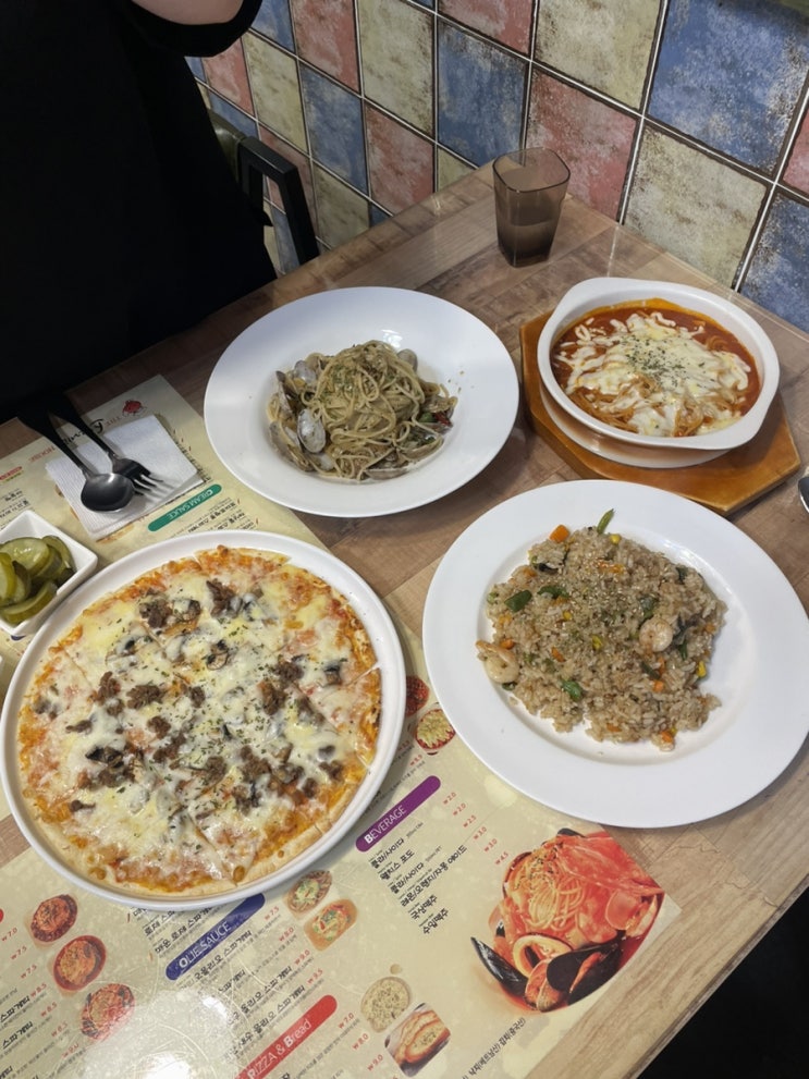 유경님 맛집 군산 스파게티하우스 지곡동맛집 치즈오븐 토마토스파게티 봉골레스파게티 불고기피자 새우볶음밥 레츠고 군산현지인맛집 고슬고슬한 볶음밥 군산여상근처