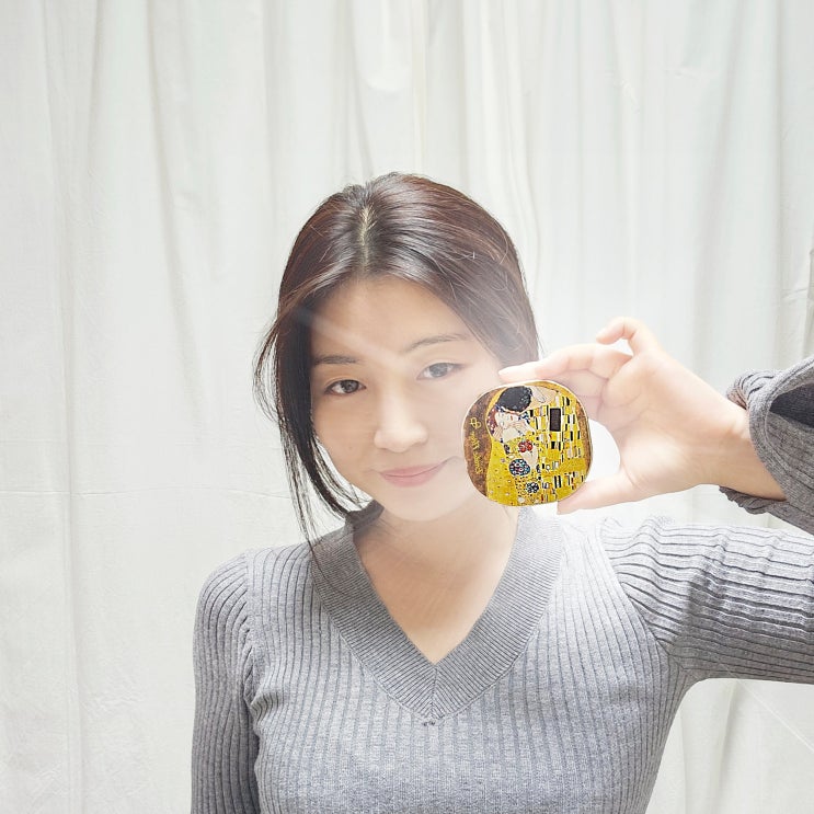  건성피부도 광채 가능!! 61% 에센스 함유 에밀리플뢰게 쿠션 팩트 사용후기 + 쿠션팩트추천/건성쿠션추천/수부지쿠션”