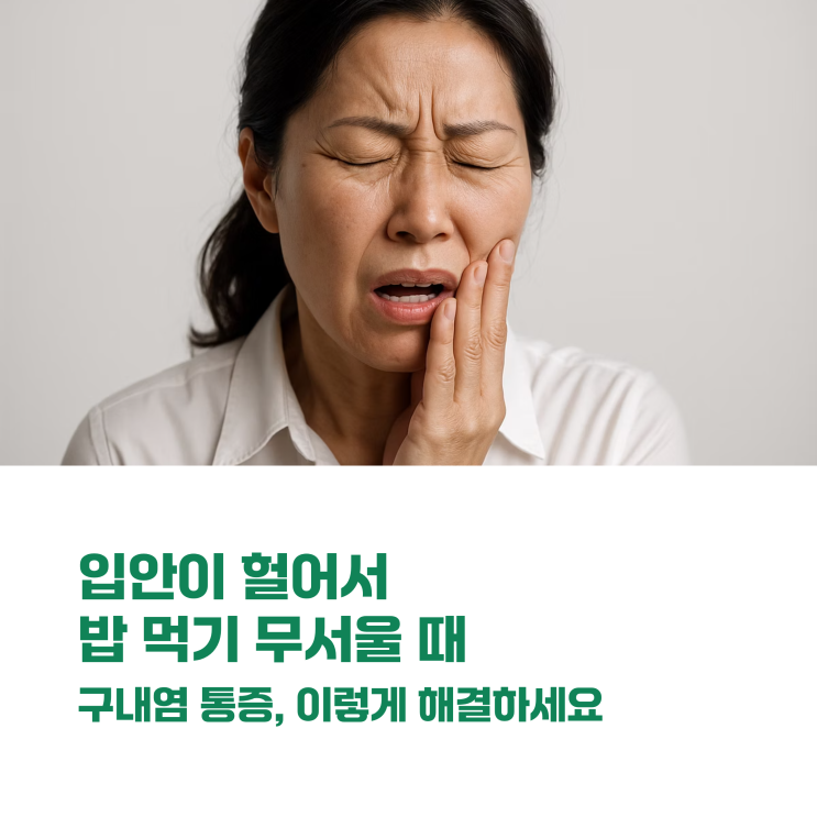 항암 구내염 (입안 헐었을때) 통증 줄이는 5가지 꿀팁 (탄툼 가글, 아이스크림 필수!)