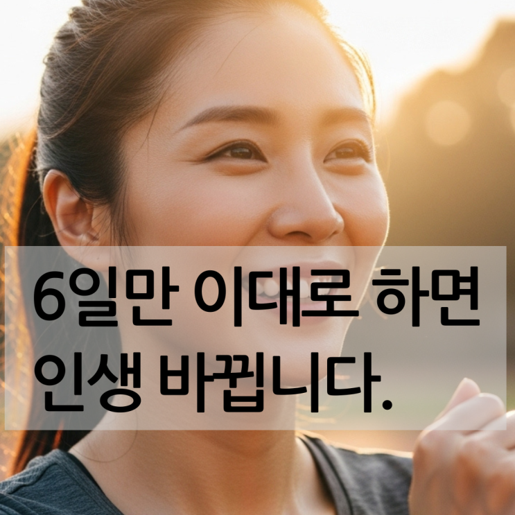  피곤에 찌든 당신을 위한 솔루션! 생로병사 라이프업 프로젝트 핵심 정리