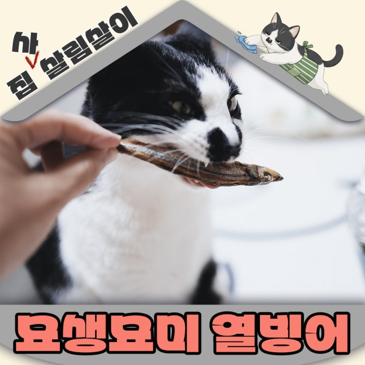  입짧은 고양이도 반한 묘생묘미 열빙어트릿