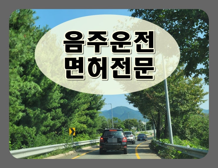  천안 음주운전 행정사 면허 전문가 현실적 조언