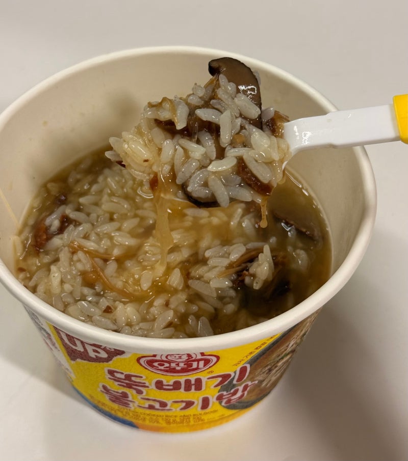 오뚜기 컵밥 뚝배기 불고기밥 | 간편한 뚝불 한끼