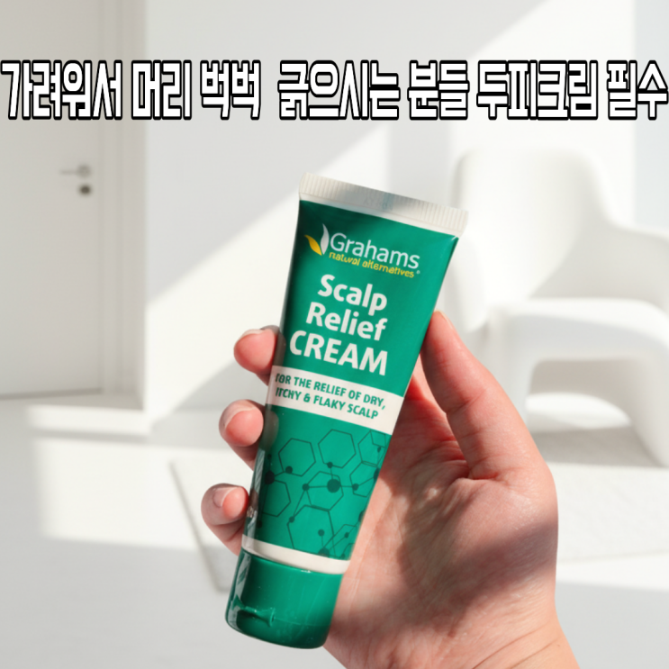  환절기에 머리가 너무 가려워서 써본 두피각질 잠재우는 두피 릴리프크림 솔직후기