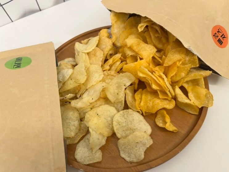  충남 아산 수제 감자칩 촌놈칩스, 두툼한 바삭함의 비밀 아이와 먹어본 후기