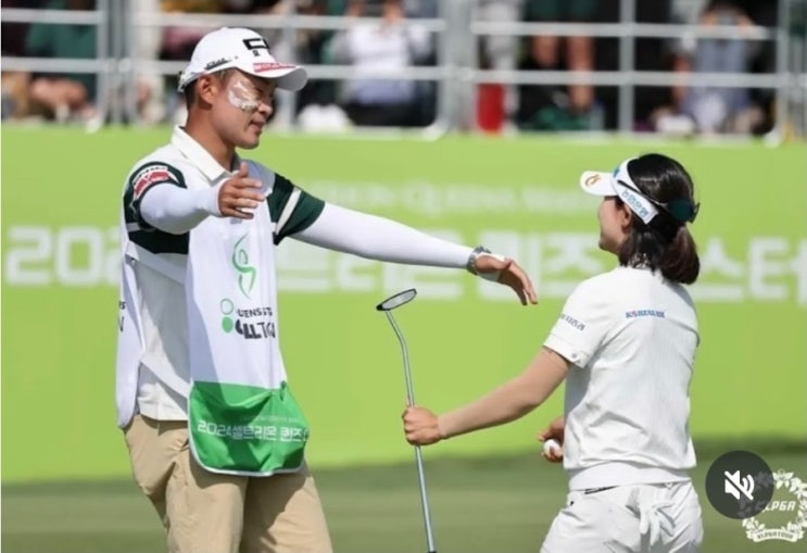 "레전드 <b>캐디</b>로 바꾸더니.." 훨훨 날고있는 '이 선수'