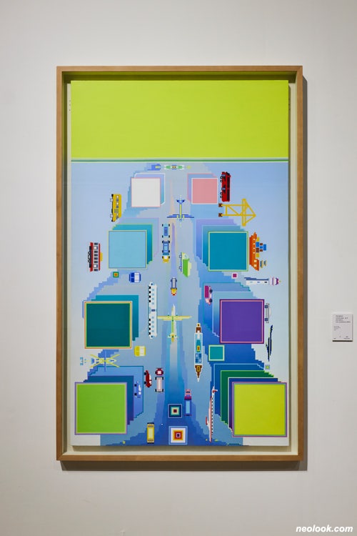 이상엽展 - Rainbow wire 2