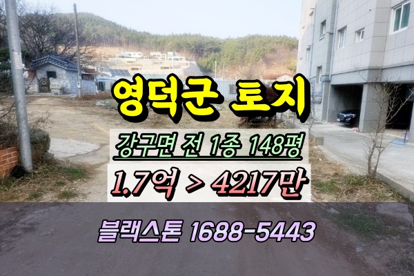  영덕군 강구면 토지 경매 오포리 전 5천만원