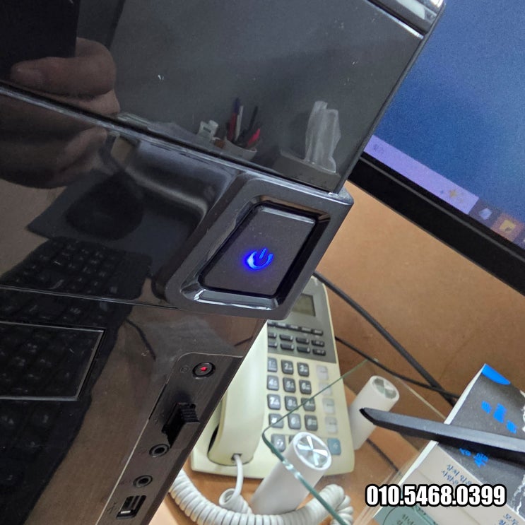  동대문구 장안동 컴퓨터수리 블루스크린 뜨고 전원 꺼짐 출장 SATA SSD 512GB 교체