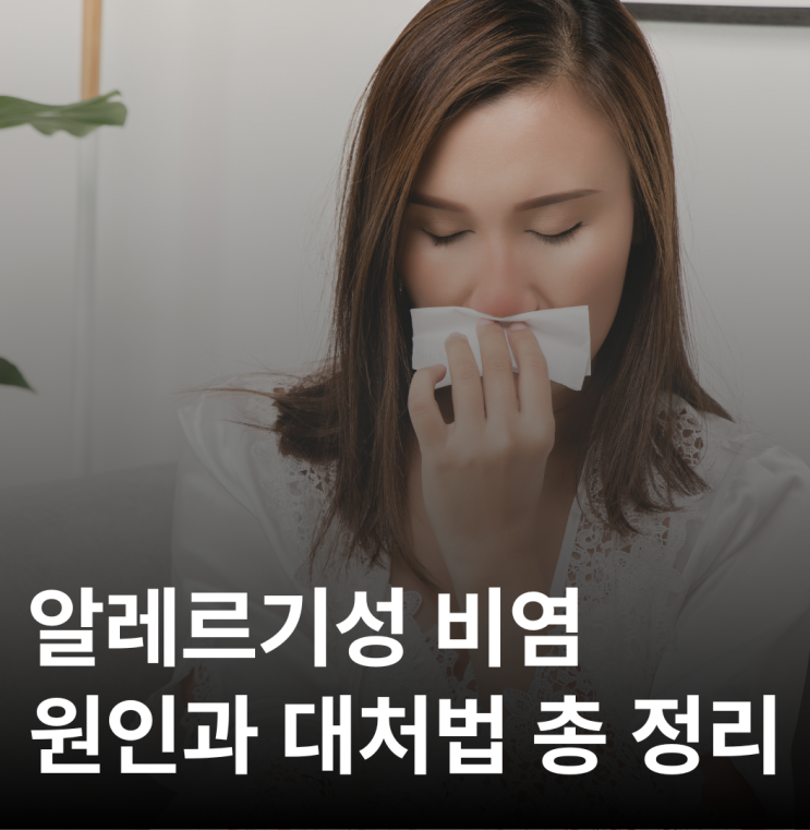  알레르기성 비염, 원인과 관리법, 대처법 총 정리