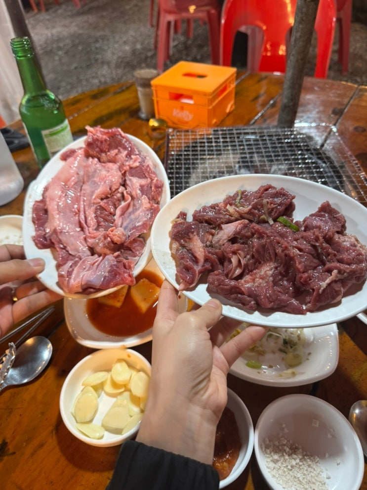  [서울 강북구 맛집] 청화가든에서 즐기는 테라스고깃집 감성! 숯불갈매기살 완벽 후기