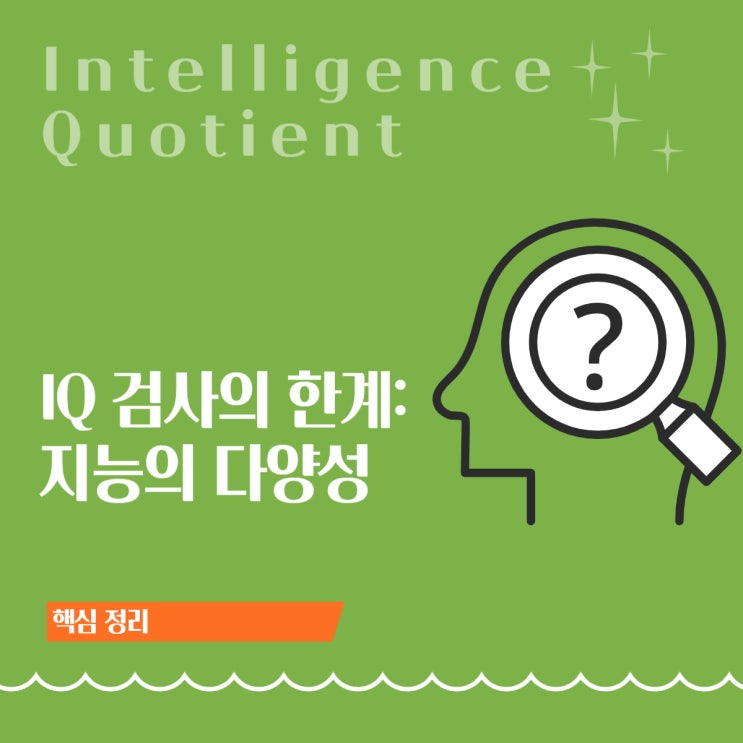  IQ 테스트, 정말 지능을 말해줄까? IQ의 맹점: 하나의 숫자가 놓치는 인간 능력의 다양성