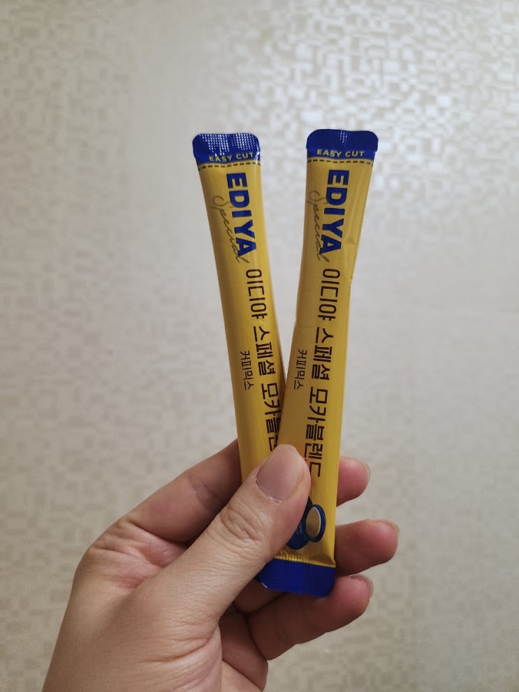  이디야 스페셜 모카블렌드 커피믹스 맥심커피믹스보다 부드러운맛