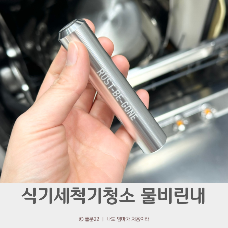식기세척기청소 물비린내 없애는법 러스트비건 녹제거 스틱