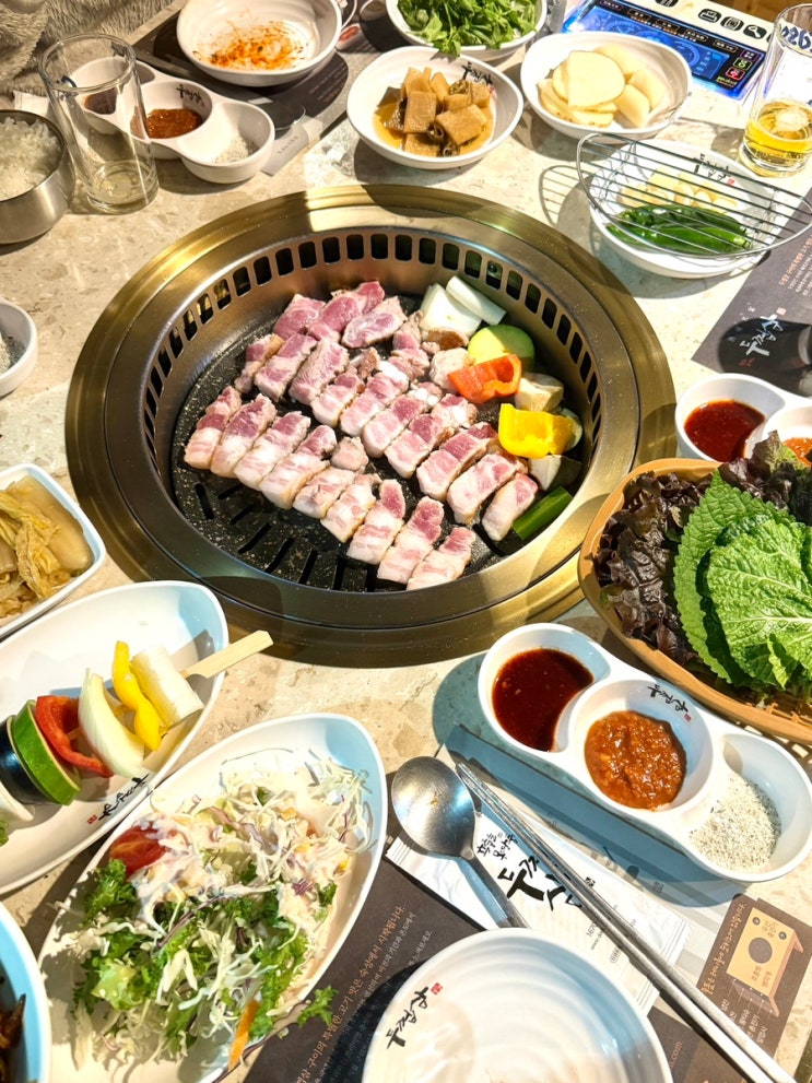  가산디지털단지 맛집 내돈내산 두껍삼 ️