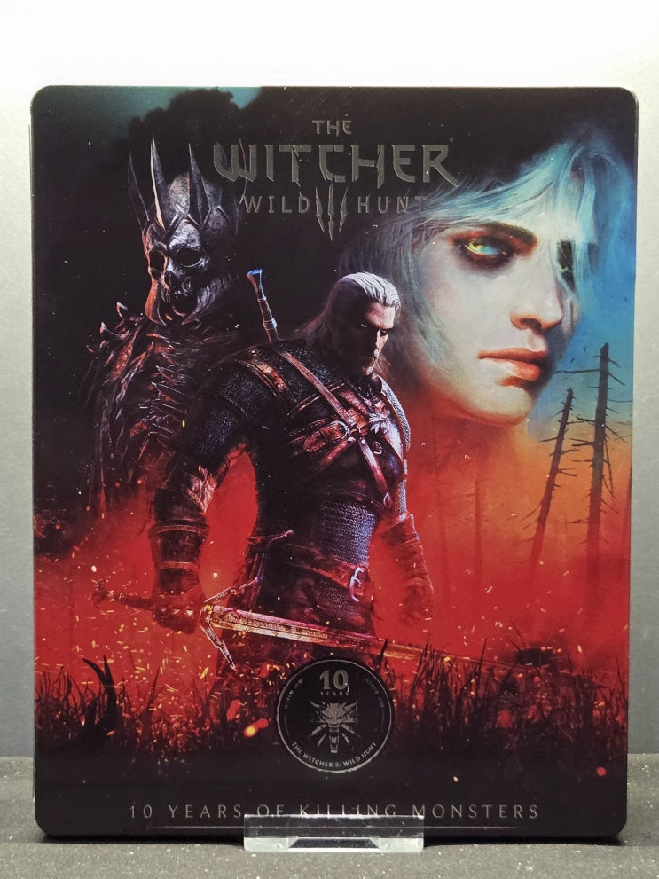 더 위쳐 3: 와일드 헌트 10 주년 에디션 스틸북 ( The Witcher 3 Wild Hunt 10 Years of Killing Monsters Steelbook)