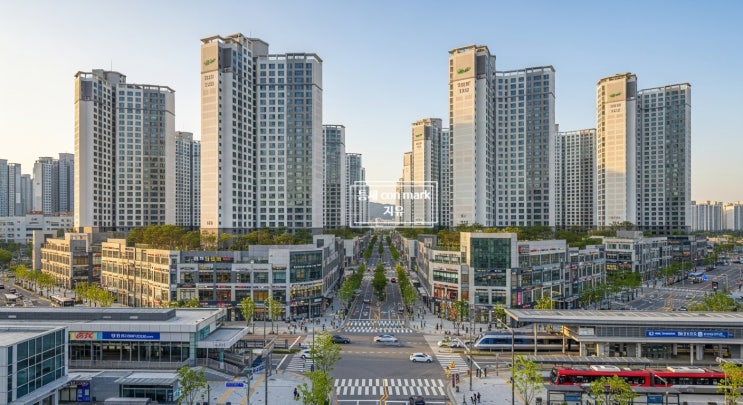  인천 남동구 도시 개발 계획과  안정적인 상권 형성 안내