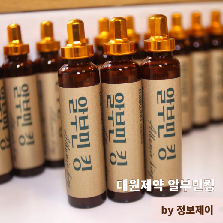  마시는알부민 대원제약 알부민킹 상세 리뷰