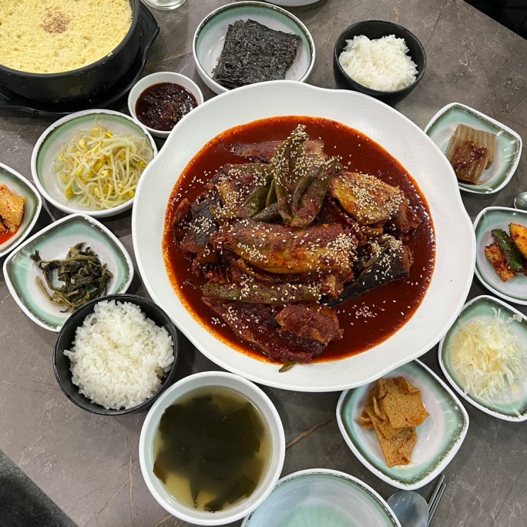  송도센트럴파크맛집 송도명태 명태조림 먹고 포장까지