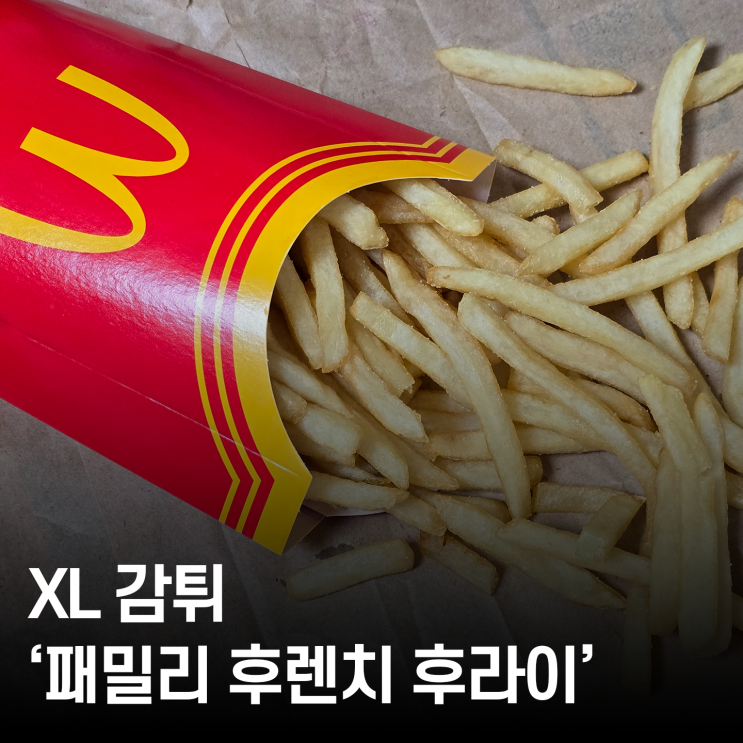  맥도날드 신상 페퍼로니 피자버거 & XL 감튀 ‘패밀리 후렌치 후라이’ 솔직 후기