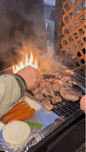 용인 야외 셀프 바베큐 : 불멍카페 문라이트 & 바베큐