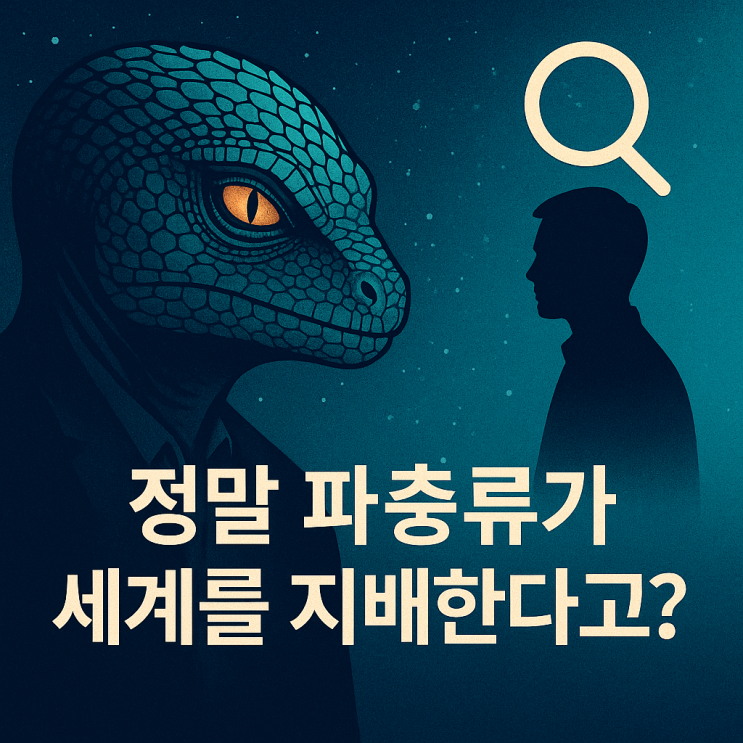  정말 파충류가 세계를 지배한다고?랩틸리언 이야기, 냉정하게 보자
