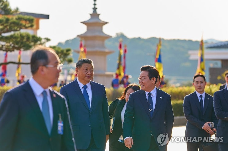 [한중정상회담] <b>시진핑</b> '<b>샤오미폰</b>' 선물…李대통령 "<b>통신보안</b>... 