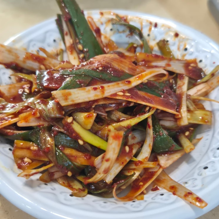  파채무침 양념소스 숟가락 계량으로 간단하게, 맛집 파절이 레시피