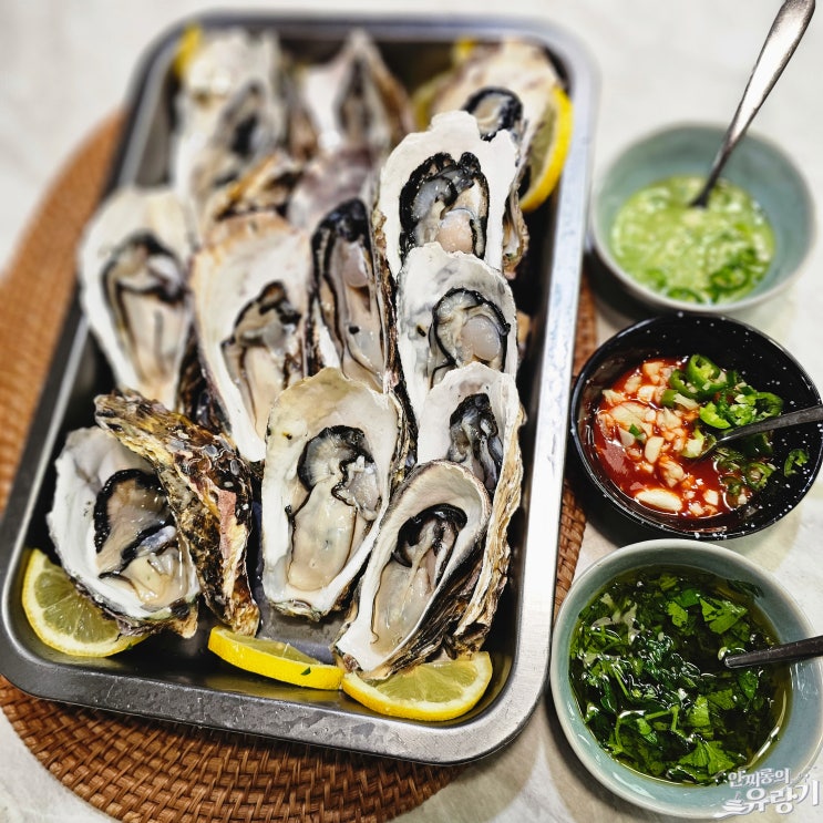  석화 제철 굴 세척 방법부터 하프셀 손질까지 11월 제철해산물 석화 생굴