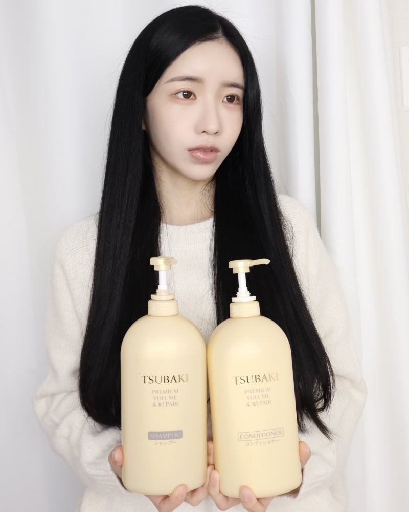 향기 좋은 샴푸! 츠바키 대용량 볼륨 샴푸 추천