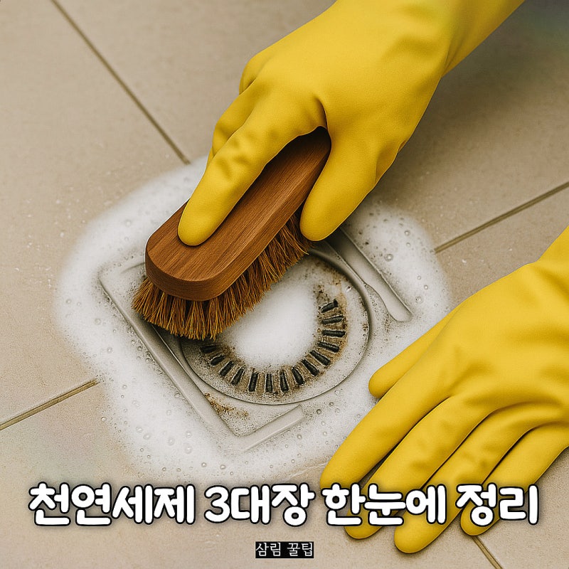 베이킹소다 과탄산소다 구연산 완벽 가이드 (효능, 차이, 사용법)
