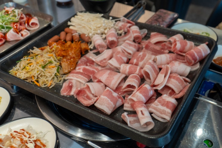  조선대 맛집 고기집 조선대패집 가성비 좋고 푸짐한 셀프바